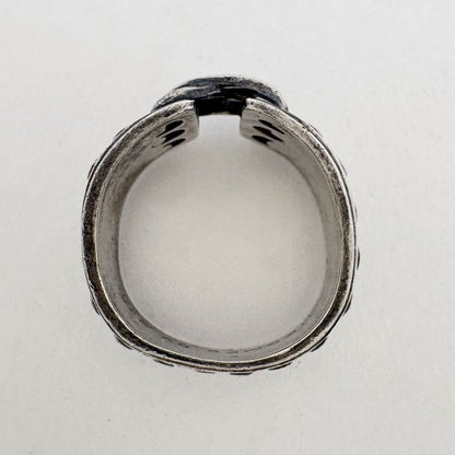 Hermes Mexico Ring Corset Belt Silver