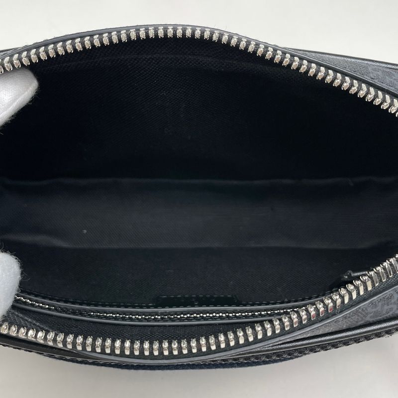 Gucci GG Pattern Belt Bag Black