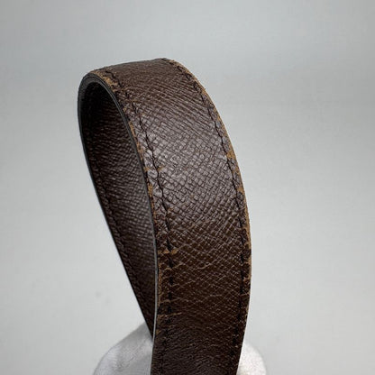 Louis Vuitton Belem MM Shoulder Bag Damier Brown