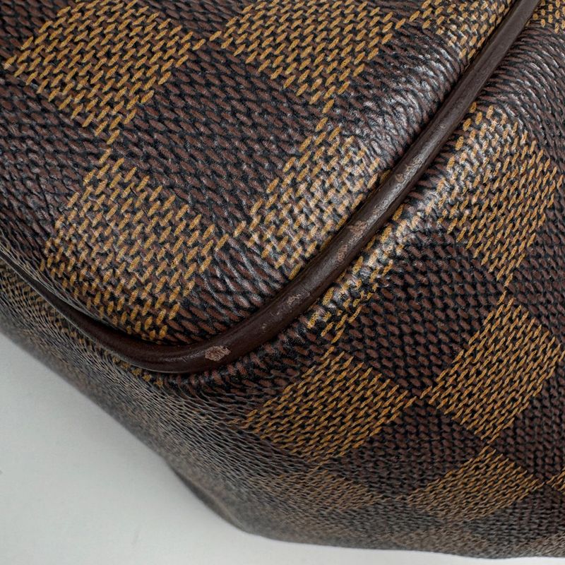 Louis Vuitton Belem MM Shoulder Bag Damier Brown