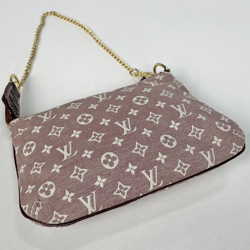 Louis Vuitton Mini Pochette Pouch Monogram Idylle Sepia