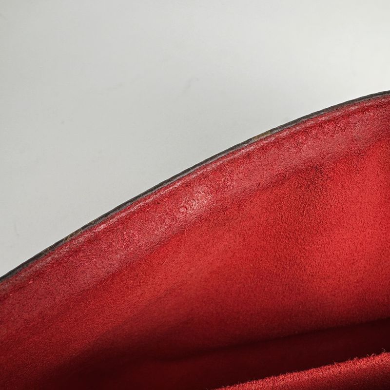 Louis Vuitton Locky BB 2-Way Shoulder Bag Monogram Brown Coquelicot