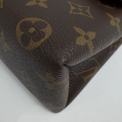 Louis Vuitton Locky BB 2-Way Shoulder Bag Monogram Brown Coquelicot