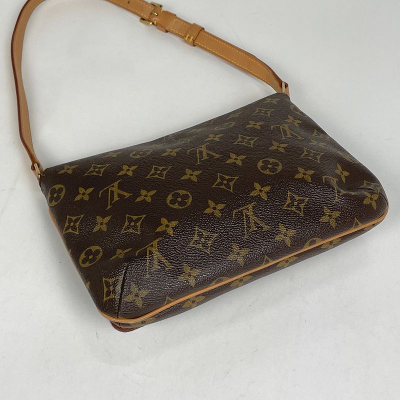 Louis Vuitton Musette Tango Short Shoulder Bag Monogram Brown