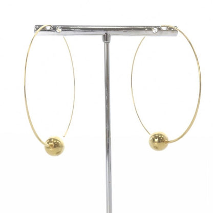 Celine Phoebe Philo Era Hoop Earrings for Both Ears Gold