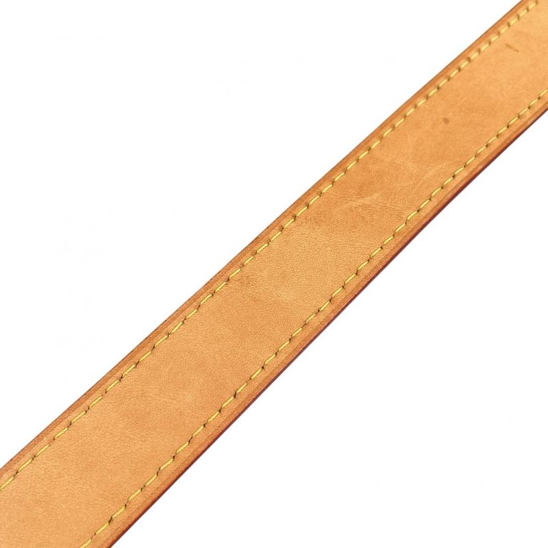 Louis Vuitton Leather Shoulder Strap Bandouliere Beige