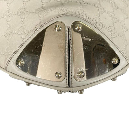 Guccissima 2-Way Tote Indy Shoulder Bag Beige