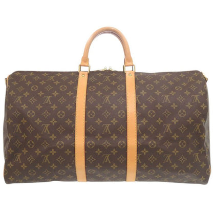 Louis Vuitton Keepall Bandouliere 55 Monogram Boston Bag