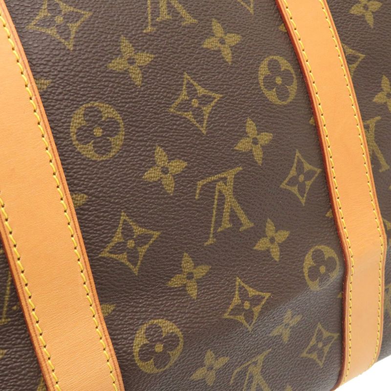 Louis Vuitton Keepall Bandouliere 55 Monogram Boston Bag