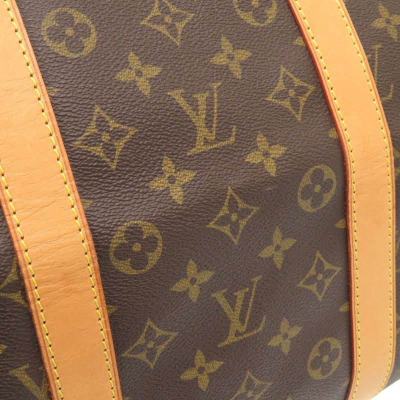 Louis Vuitton Keepall Bandouliere 55 Monogram Boston Bag
