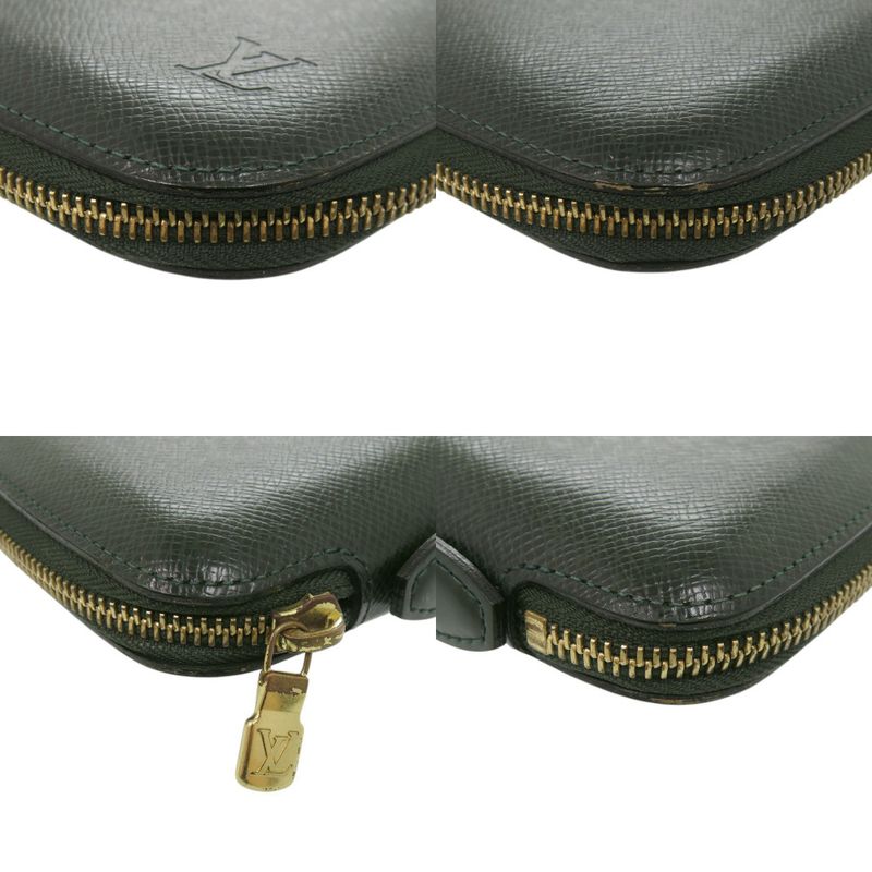 Louis Vuitton Organizer Athlete Taiga Epi Sear Wallet Green