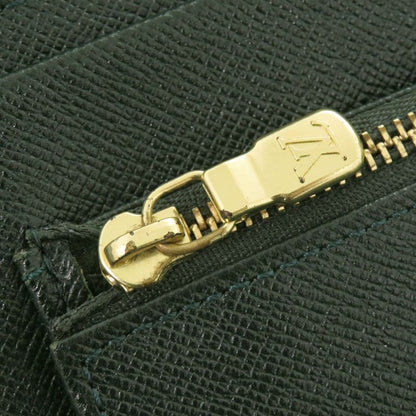 Louis Vuitton Organizer Athlete Taiga Epi Sear Wallet Green