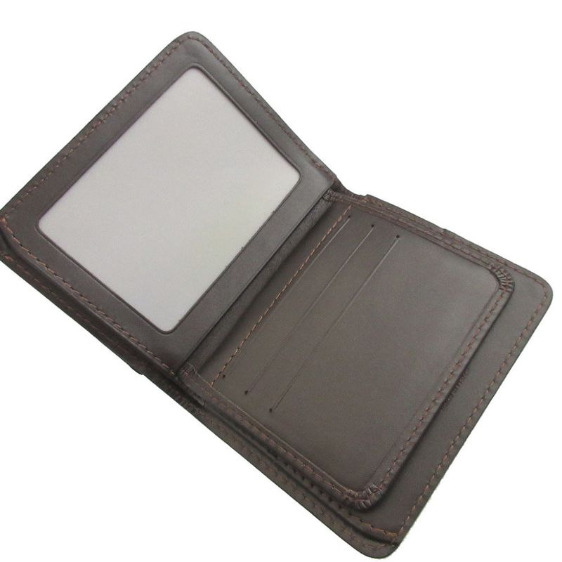Louis Vuitton Utah Compact Wallet Leather Brown Bifold