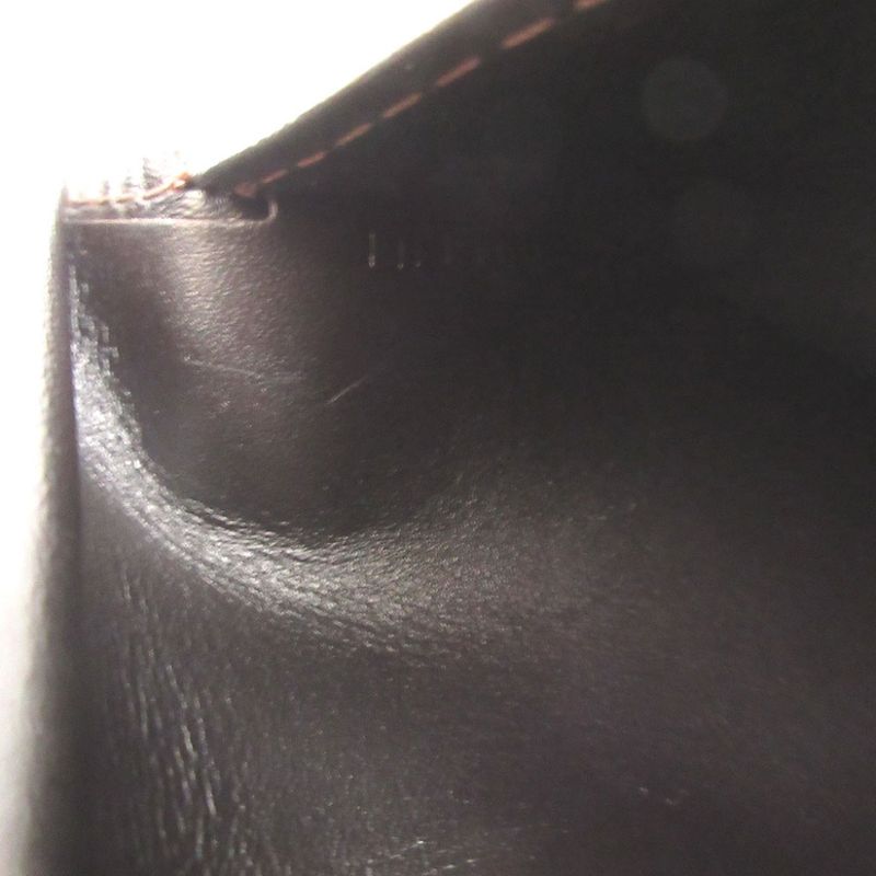 Louis Vuitton Utah Compact Wallet Leather Brown Bifold