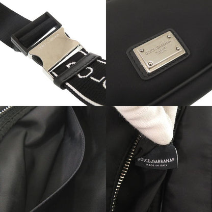 Dolce & Gabbana Nylon Black Belt Bag