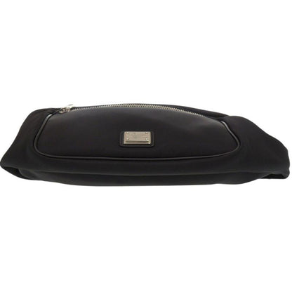 Dolce & Gabbana Nylon Black Belt Bag