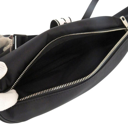 Dolce & Gabbana Nylon Black Belt Bag