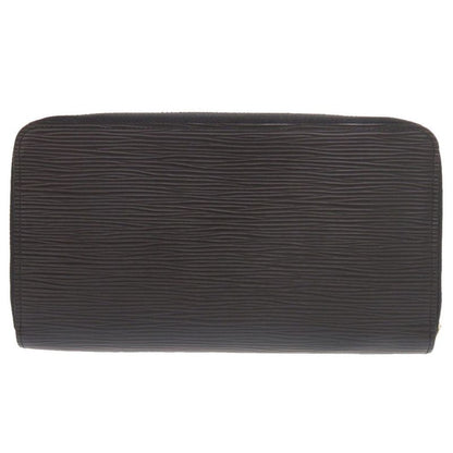 Louis Vuitton Zippy Organizer Epi Noir Black Zip Around Wallet