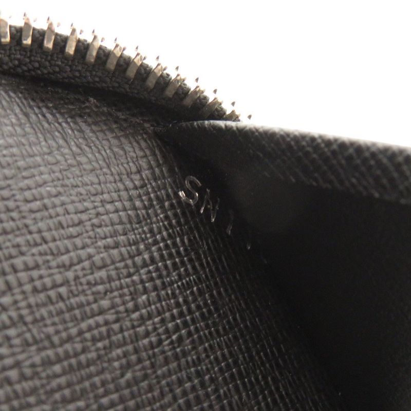 Louis Vuitton Zippy Organizer Epi Noir Black Zip Around Wallet
