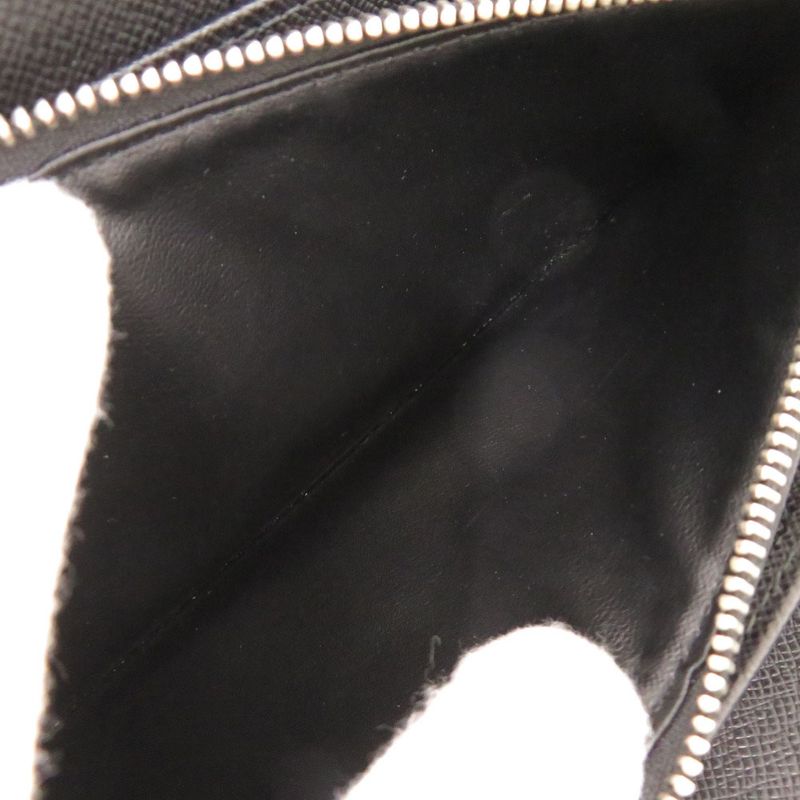 Louis Vuitton Zippy Organizer Epi Noir Black Zip Around Wallet