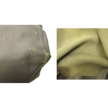 Celine Fabric Era Horizontal Cover Tote Leather Gray