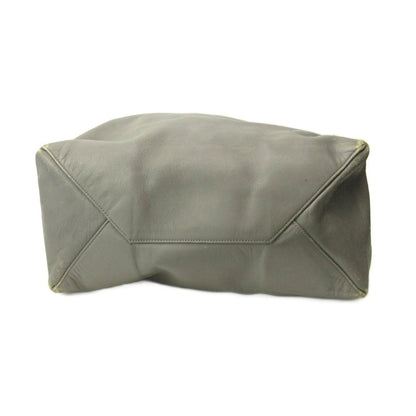 Celine Fabric Era Horizontal Cover Tote Leather Gray