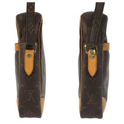 Louis Vuitton Monogram Danube Brown Gold Shoulder Bag Pochette