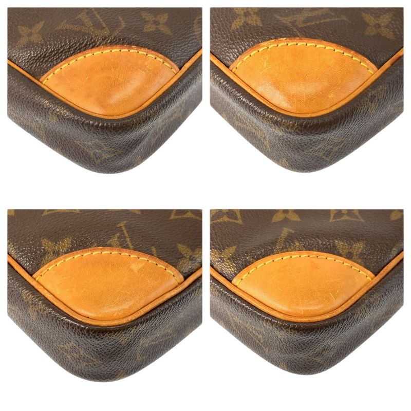 Louis Vuitton Monogram Danube Brown Gold Shoulder Bag Pochette