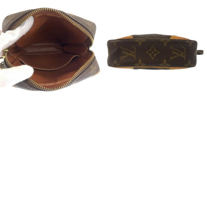 Louis Vuitton Monogram Danube Brown Gold Shoulder Bag Pochette