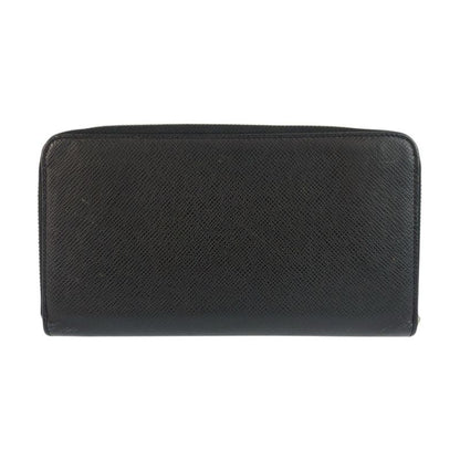Louis Vuitton Taiga Zippy Organizer NM Noir Black Wallet