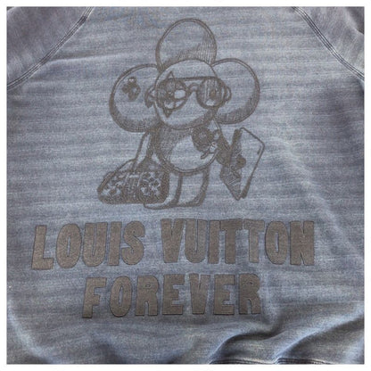 Louis Vuitton Vivienne Forever XL Navy Cotton Long Sleeve T-Shirt Trainer