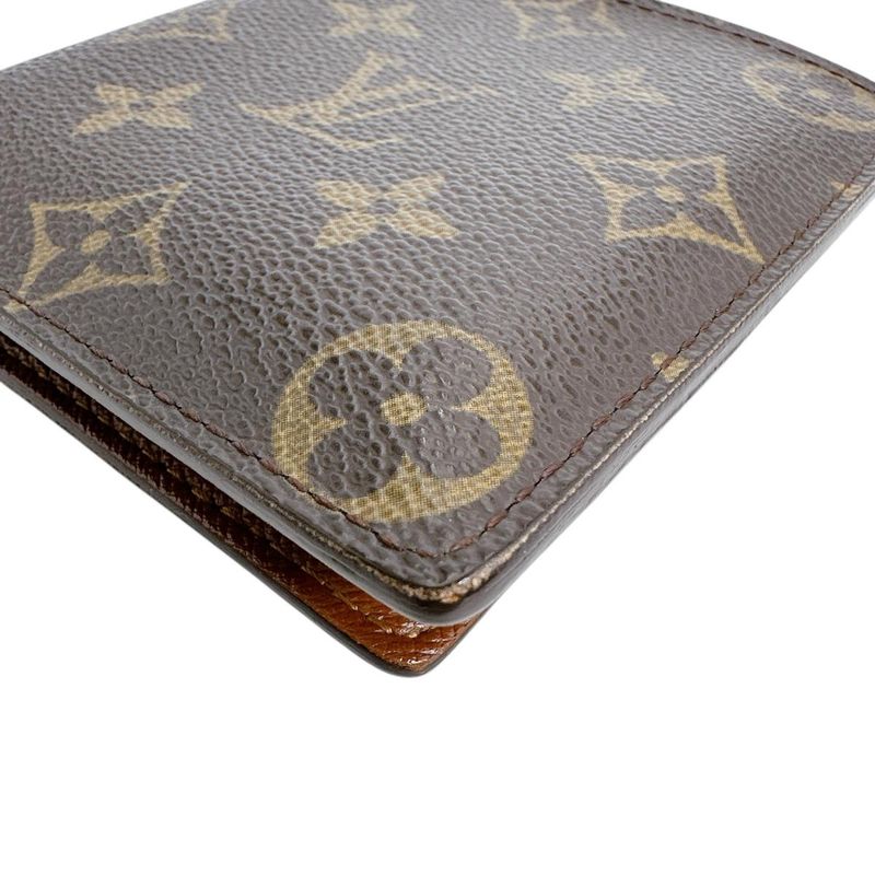 Louis Vuitton Monogram Bifold Wallet Cult Cles Monet Brown