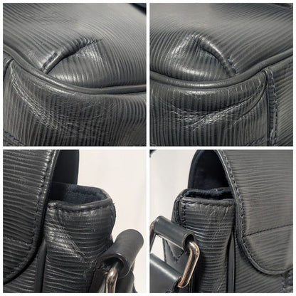 Louis Vuitton Christopher Messenger Epi Noir Black Shoulder Bag