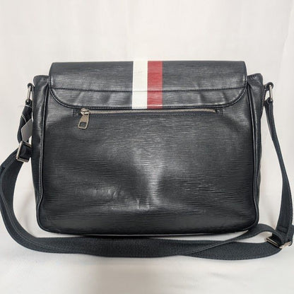 Louis Vuitton Christopher Messenger Epi Noir Black Shoulder Bag