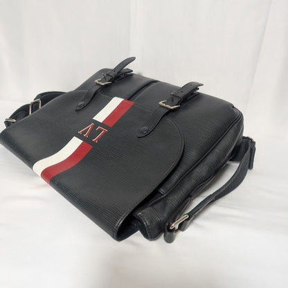 Louis Vuitton Christopher Messenger Epi Noir Black Shoulder Bag