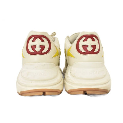 Gucci Ryton Stars Sneakers Leather 8 Beige