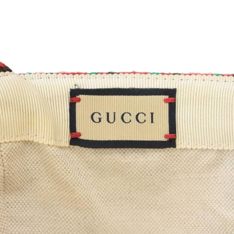 Gucci Interlocking Houndstooth Baseball Cap XL Red Hat