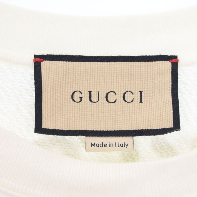 Gucci Cat Sweatshirt Trainer M White