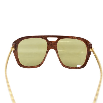 Gucci 100 Pieces Limited Sunglasses Eyewear Square Frame Interlocking Brown