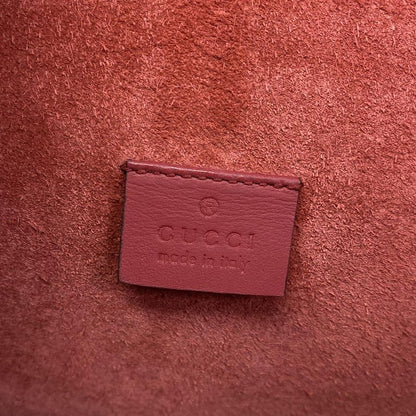 Gucci Shoulder Bag Dionysus Beige Ebony Red Chain