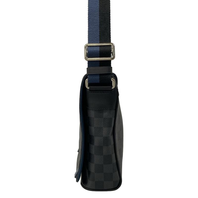 Louis Vuitton Shoulder Bag Damier Graphite District PM NM Canvas