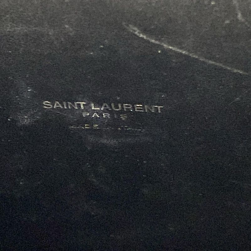 Saint Laurent Paris Tote Classic Baby Sac de Jour Black Embossed Leather