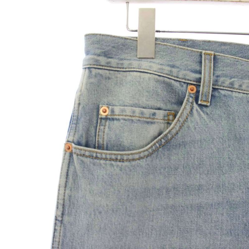 Gucci Tapered Denim Pants Jeans 33 Blue Ym