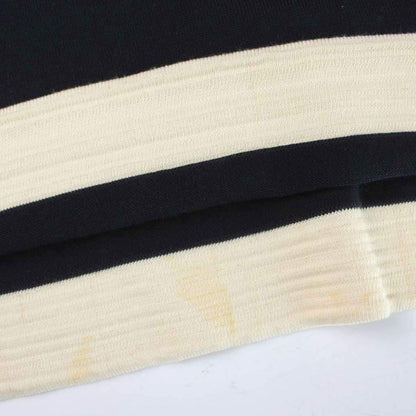 Chanel Boutique Dress Tunic Knee Length Long Sleeve Knit Boat Neck 42 Ivory