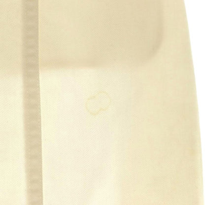 Chanel Tight Skirt Knee Length CC Logo 42 White SS OH Stained