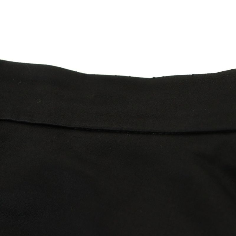 Chanel Tight Skirt Knee Length CC Logo 38 Black SS