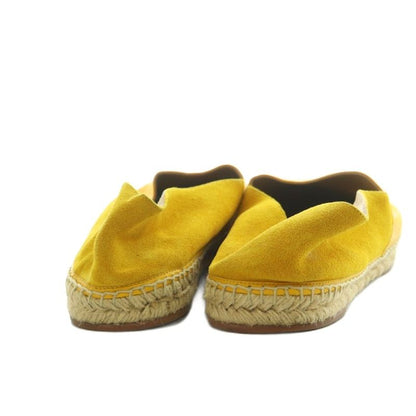 Fendi Sneakers Shoes Espadrilles FF Pattern 7 26.0 cm Yellow