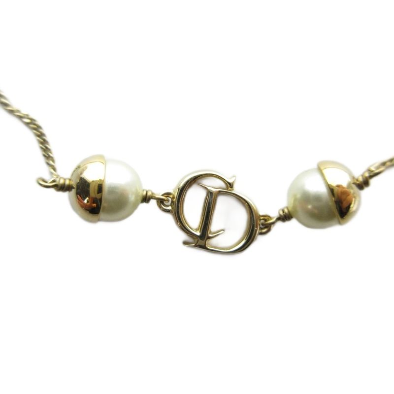 Dior Bracelet Dlogo Real Pearl Gold