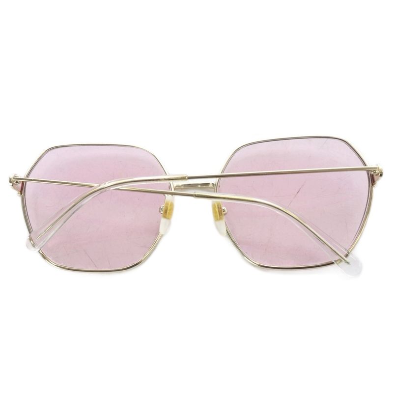 Gucci Sunglasses Full Rim Wellington GG Metal Logo Prescription Purple Gold