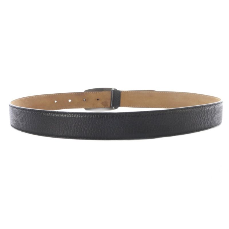 Dolce & Gabbana Belt Leather Logo 80 cm Black